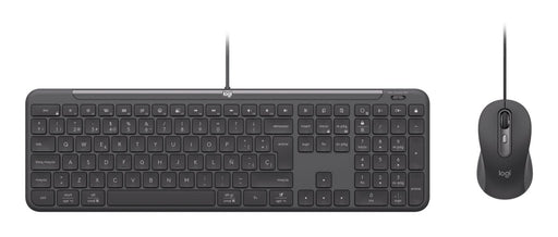 EAN 5099206129610 - Logitech 920-013343 teclado Ratón incluido Hogar / Oficina USB QWERTZ Alemán Grafito imagen 1