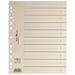 EAN 4013951003682 - Pagna 44063-06 lengüeta de índice Separador numérico con pestaña Caja de cartón Beige, Gris imagen 1