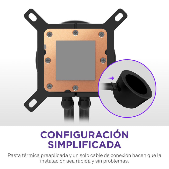 EAN 5056547205199 - NZXT Kraken Plus 240 Procesador Sistema de refrigeración líquida todo en uno 12 cm Negro imagen 7