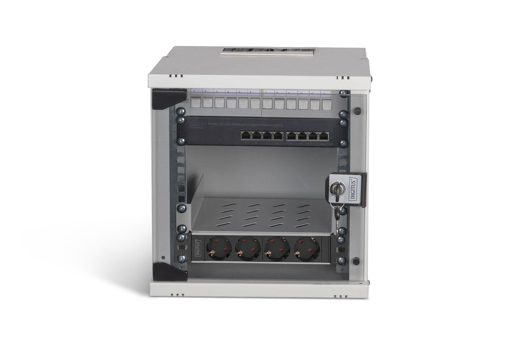 EAN 4016032499404 - Digitus DN-49100-SET armario rack Bastidor de pared Gris imagen 4