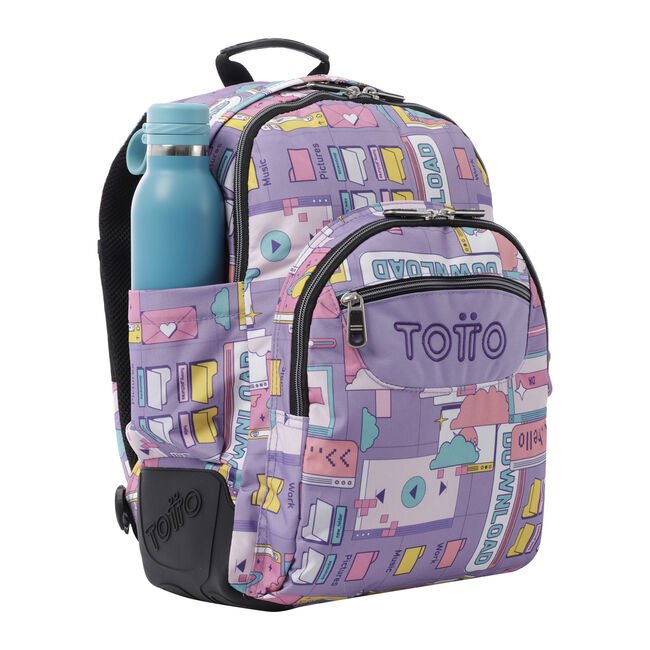 EAN 7704758570053 - Totto Crayoles mochila Mochila escolar Multicolor Poliéster imagen 4