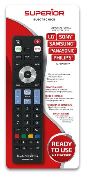 EAN 8054242080452 - Superior RCPANASONIC mando a distancia IR inalámbrico TV Botones imagen 1