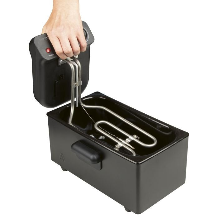 EAN 4006160046144 - ProfiCook PC-FR 1325 Sencillo 3 L Independiente 2000 W Freidora Negro imagen 5