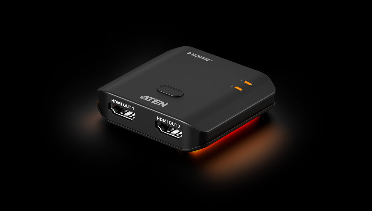 EAN 4711581521612 - ATEN VS4812-AT interruptor KVM Negro imagen 1