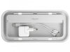 EAN 4043619182909 - DeLOCK 18290 organizador de cables Piso Caja de cables Gris, Blanco 1 pieza(s) imagen 6
