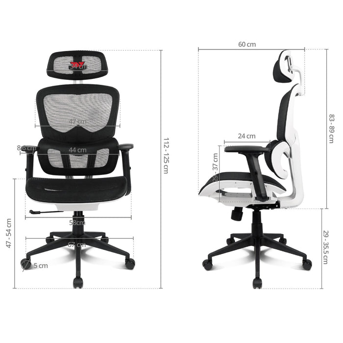 EAN 8436587975233 - DRIFT DRAIR200 silla para videojuegos Silla para videojuegos de PC Asiento de malla Negro imagen 10