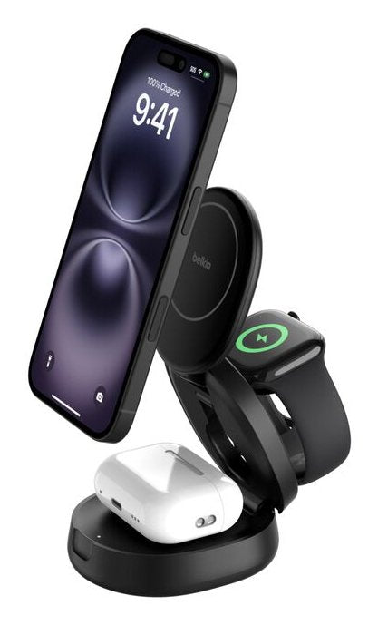 EAN 745883918720 - Belkin WIZ034KQBK cargador de dispositivo móvil Auriculares, Smartphone, Reloj inteligente Negro USB Carga imagen 1