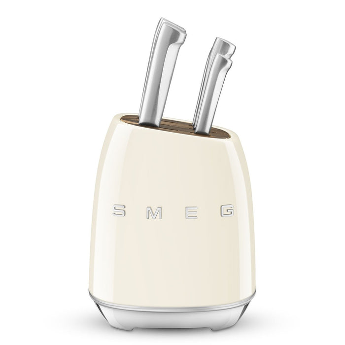EAN 8017709344184 - Smeg KBSF02CR juego de cuchillos y cubertería de cocina Bloque con ranuras para cuchillos imagen 1