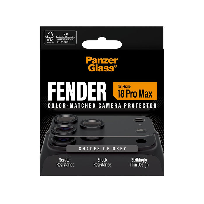 EAN 5715685043741 - PanzerGlass ® Fender Camera Protector Shades of Grey iPhone 2026 Pro Max Protector de pantalla 1 pieza(s) imagen 3