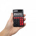 EAN 4002390085151 - MAUL M 8 calculadora Bolsillo Pantalla de calculadora Negro, Rojo imagen 4
