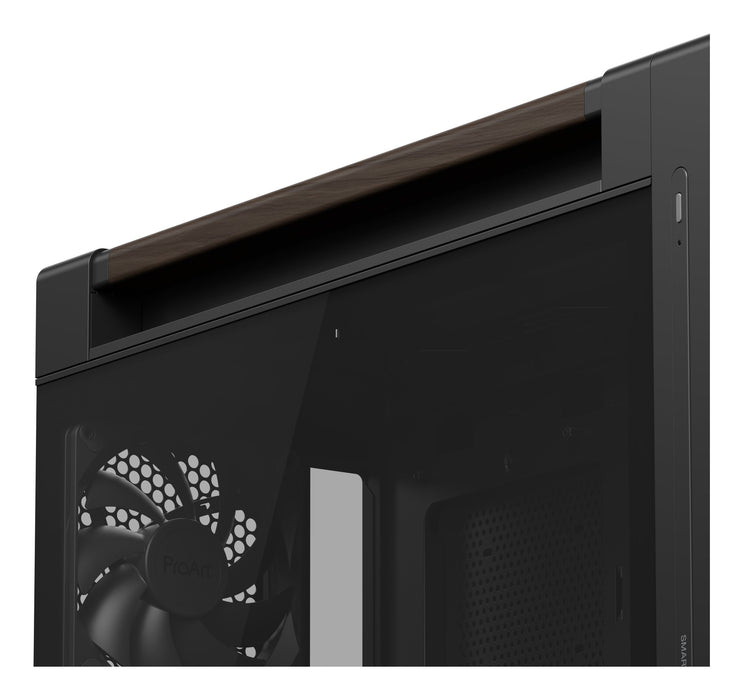 EAN 4711636014250 - ASUS ProArt PA602 Wood Edition Modern Black - Tempered Glass Panel Midi Tower Negro, Madera imagen 14