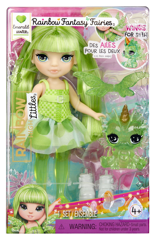 EAN 35051543404 - Rainbow High Littles Rainbow Fantasy Fairies Doll- Emerald (Green) imagen 2