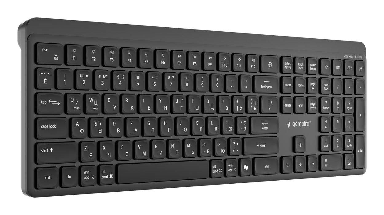 EAN 8716309137959 - Gembird KB-WPS-03 teclado Oficina RF Wireless + Bluetooth QWERTY Internacional de EE.UU., Ucranio, Ruso N imagen 4