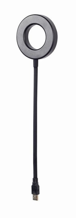 EAN 8716309123730 - Gembird NL-LEDRING-01 aparato USB Negro, Blanco Lámpara imagen 2