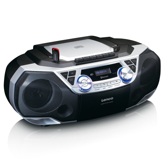 EAN 8711902065043 - Lenco SCD-720SI radio Portátil Digital Negro, Plata imagen 2