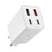 EAN 6932172644437 - Baseus GAN6 65W ADPTR + 100W C KBL-BYZ cargador de dispositivo móvil PDA, Tableta, Teléfono Blanco Corrie imagen 4