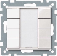 EAN 4042811047191 - Merten 617419 placa de pared y cubierta de interruptor Blanco imagen 1