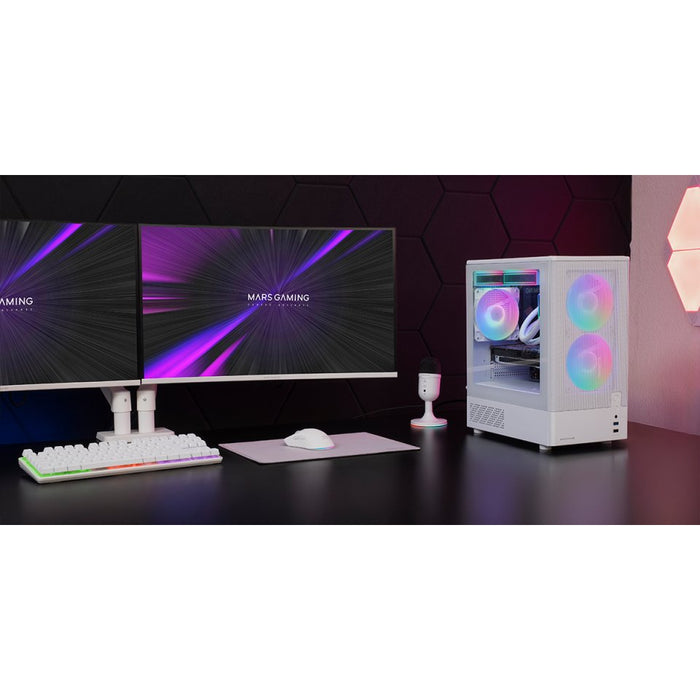 EAN 8435693113942 - Mars Gaming MC-ONYXW Mini Tower Blanco imagen 5