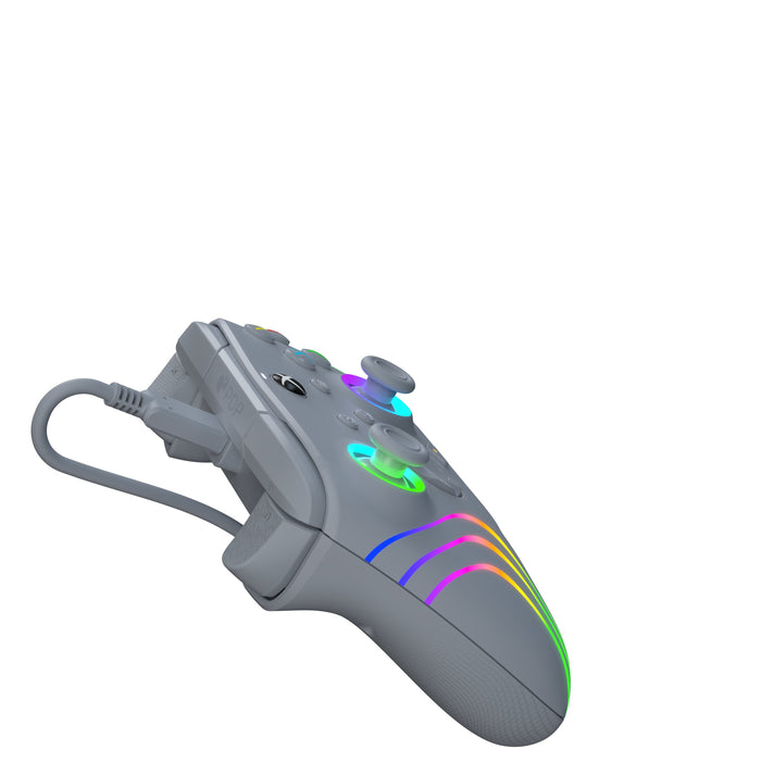 EAN 0708056070243 - PDP Afterglow Wave Gris USB Gamepad Analógico/Digital PC, Xbox One, Xbox Series S, Xbox Series X imagen 8