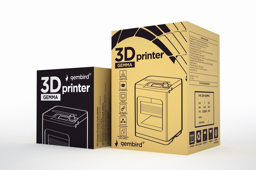 EAN 8716309113533 - Gembird Gemma impresora 3d Fabricación de Filamento Fusionado (FFF) imagen 4