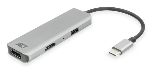 EAN 8716065550283 - ACT AC7013 base para portátil y replicador de puertos Alámbrico USB 3.2 Gen 1 (3.1 Gen 1) Type-C Negro, G imagen 1