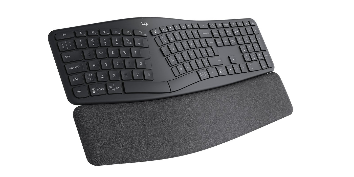 EAN 5099206097131 - Logitech ERGO K860 teclado Oficina Bluetooth QWERTY Internacional de EE.UU. Grafito imagen 2