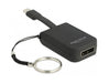 EAN 4043619639403 - DeLOCK 63940 adaptador de cable de vídeo 0,03 m USB Tipo C DisplayPort Negro imagen 1