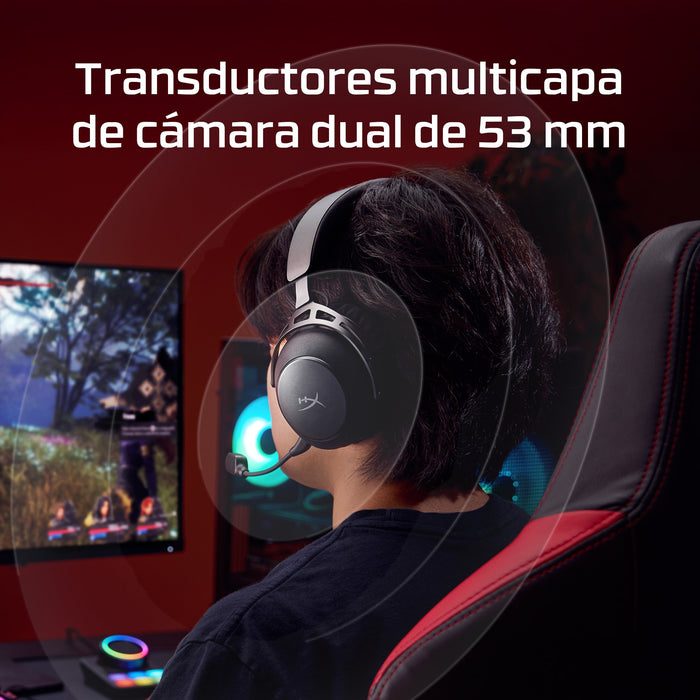 EAN 0198701216179 - HyperX Cloud Alpha 2 Inalámbrico Diadema Juego Bluetooth Negro imagen 3
