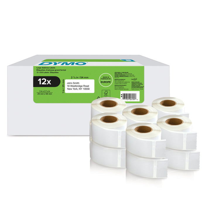 EAN 3026981775635 - DYMO 2177563 etiqueta de impresora Blanco imagen 1