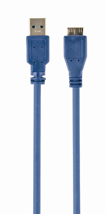 EAN 8716309080309 - Gembird CCP-mUSB3-AMBM-0.5M cable USB USB 3.2 Gen 1 (3.1 Gen 1) 0,5 m USB A Micro-USB B Azul imagen 1