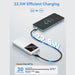 EAN 6922794781566 - Vention Powerbank, ventiliacija, FHKW0, 10000 mAh, mikro USB, USB-C, 2xUSB-A, Blanco imagen 6