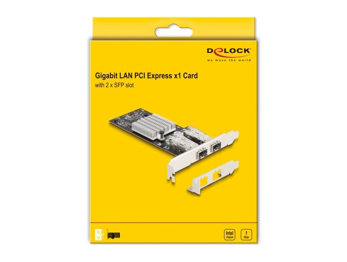 EAN 4043619883363 - DeLOCK 88336 adaptador y tarjeta de red Interno Fibra 1000 Mbit/s imagen 4