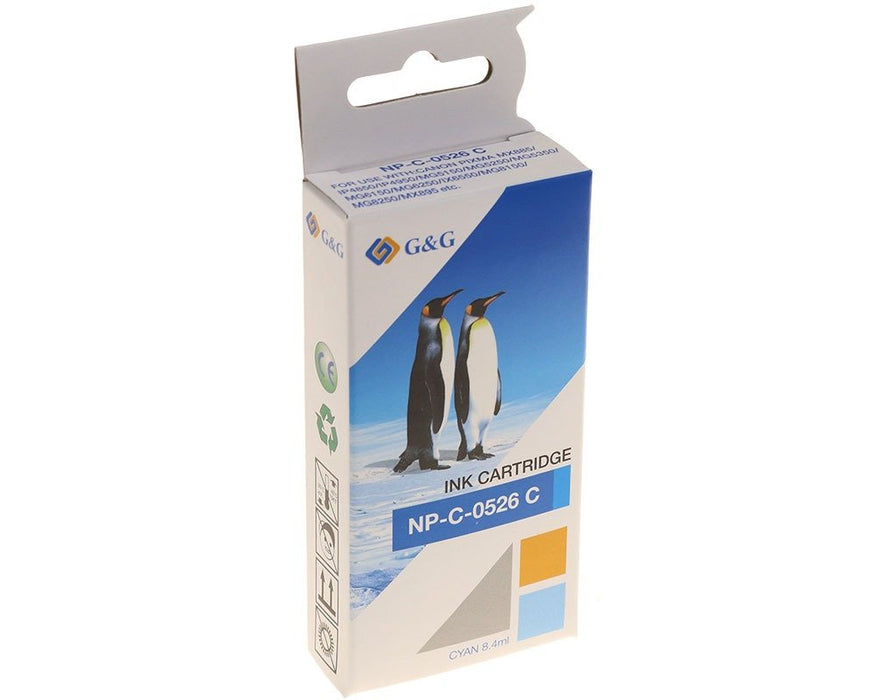 EAN 6941784744572 - G&G NP-C-0526C cartucho de tinta 1 pieza(s) Compatible Cian imagen 5