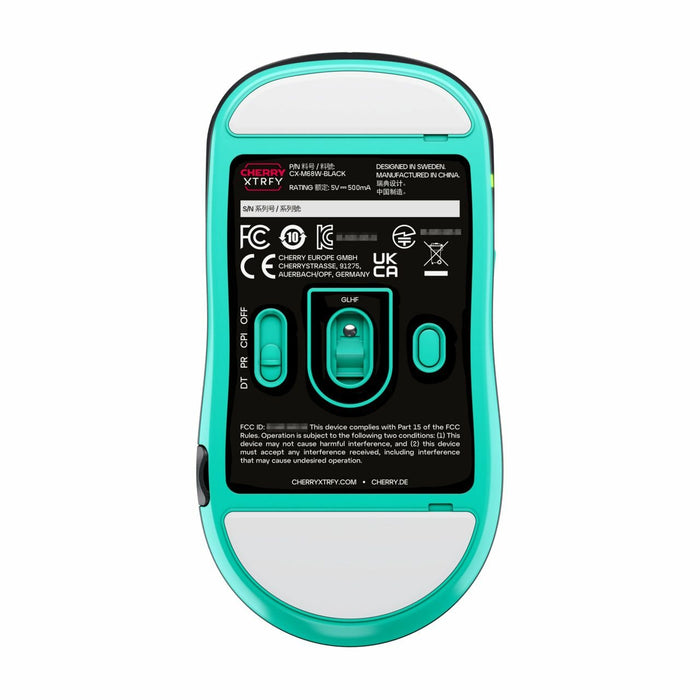 EAN 7340086914642 - CHERRY XTRFY CX-M68W-BLACK ratón Juego RF inalámbrico 26000 DPI imagen 7