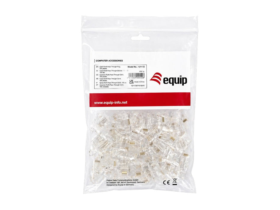 EAN 4015867244302 - Equip 121174 conector RJ-45 Transparente imagen 4