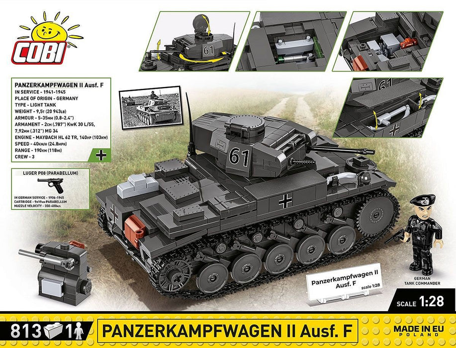 EAN 5902251025977 - COBI Panzerkampfwagen II Ausf. F imagen 4