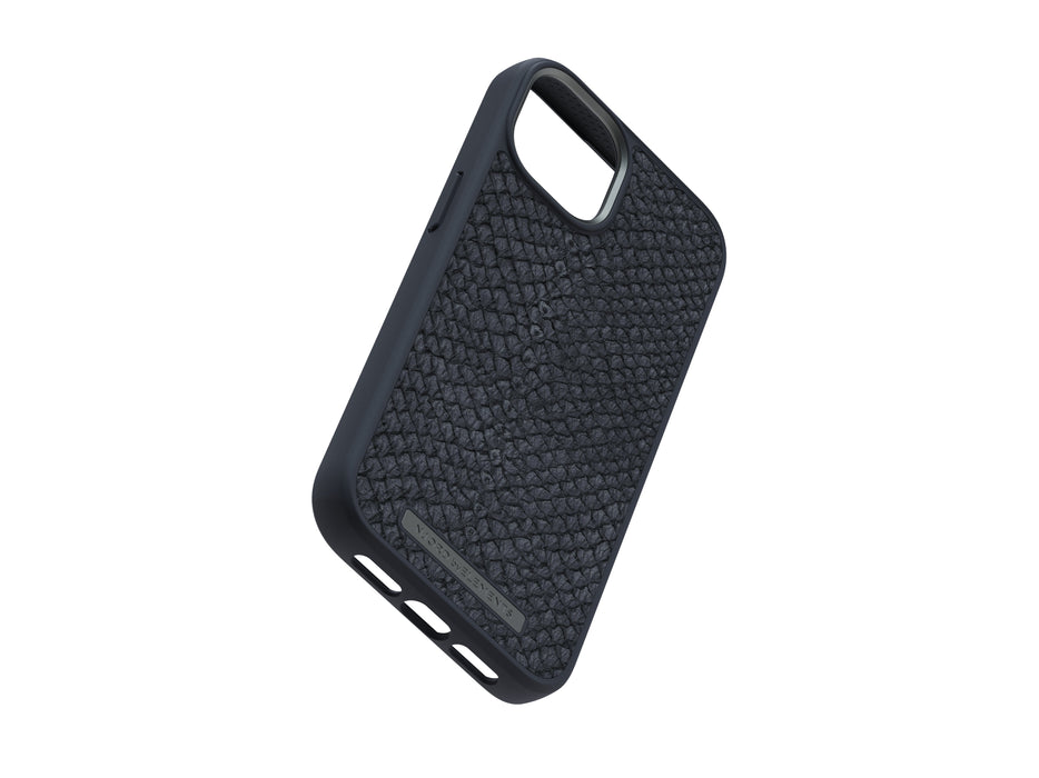 EAN 8720574620542 - Njord byELEMENTS Salmon Leather Magsafe funda para teléfono móvil 15,5 cm (6.1") Negro imagen 9