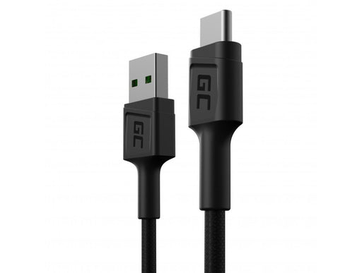 EAN 5907813963575 - Green Cell KABGC25 cable USB 0,3 m USB A USB C Negro imagen 1