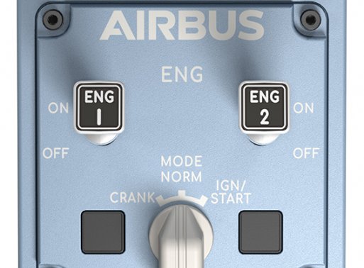 EAN 3362932915553 - Thrustmaster TCA Quadrant Airbus Edition Negro, Azul Simulador de Vuelo PC imagen 3