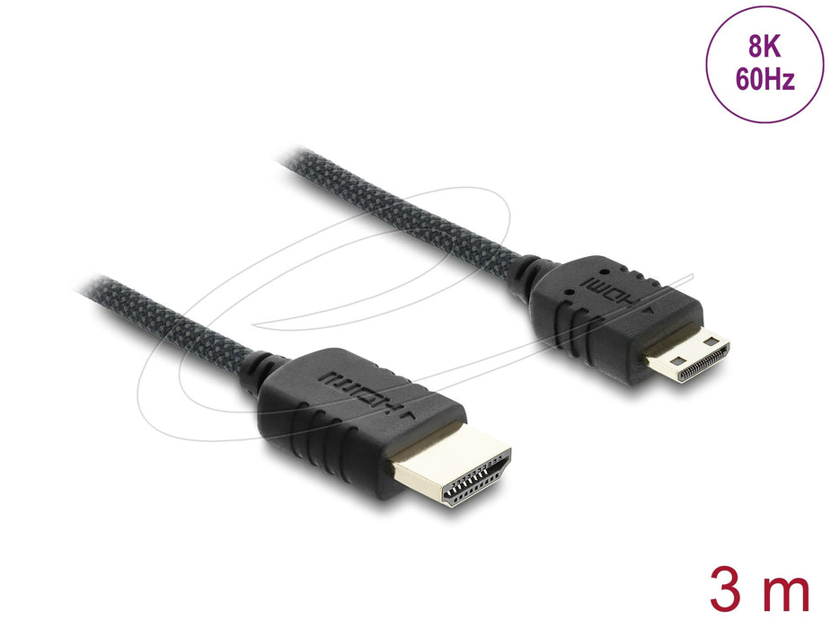 EAN 4043619816897 - DeLOCK 81689 cable HDMI 3 m HDMI tipo A (Estándar) HDMI Type C (Mini) Negro imagen 2