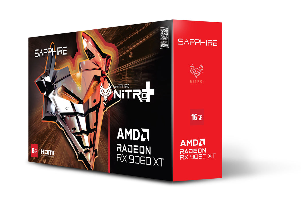 EAN 4895106296619 - Sapphire NITRO+ AMD Radeon RX 9060 XT GPU 8 GB GDDR6 imagen 7