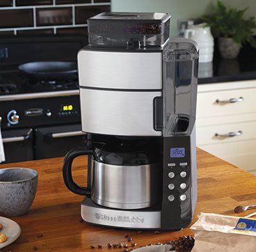 EAN 5038061101744 - Russell Hobbs Grind and Brew Thermal Carafe Totalmente automática Cafetera de filtro 1 L imagen 5
