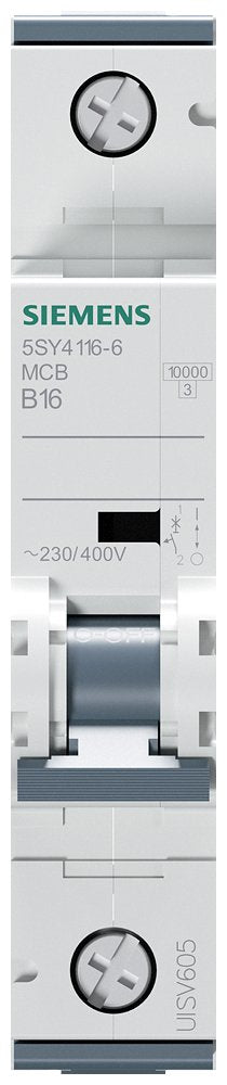 EAN 4001869181219 - Siemens 5SY41166 corta circuito Disyuntor en miniatura Tipo B 1 imagen 2