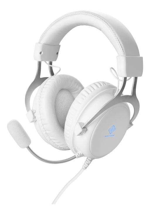 EAN 7333048047311 - Deltaco Gaming GAM-030-W auricular y casco Auriculares Alámbrico Diadema Juego USB tipo A Blanco imagen 1