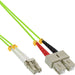 EAN 4043718272525 - InLine 88644Q Cable de fibra óptica e InfiniBand 0,5 m 2x LC 2x SC Verde imagen 1