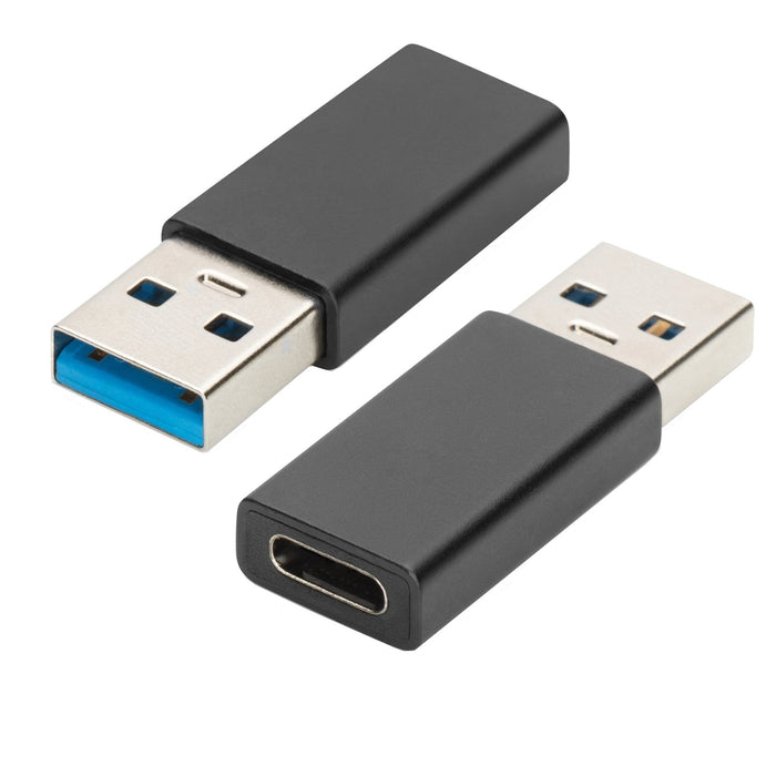 EAN 8054392619779 - Ewent EW9650 cambiador de género para cable USB Type-A USB Type-C Negro imagen 1