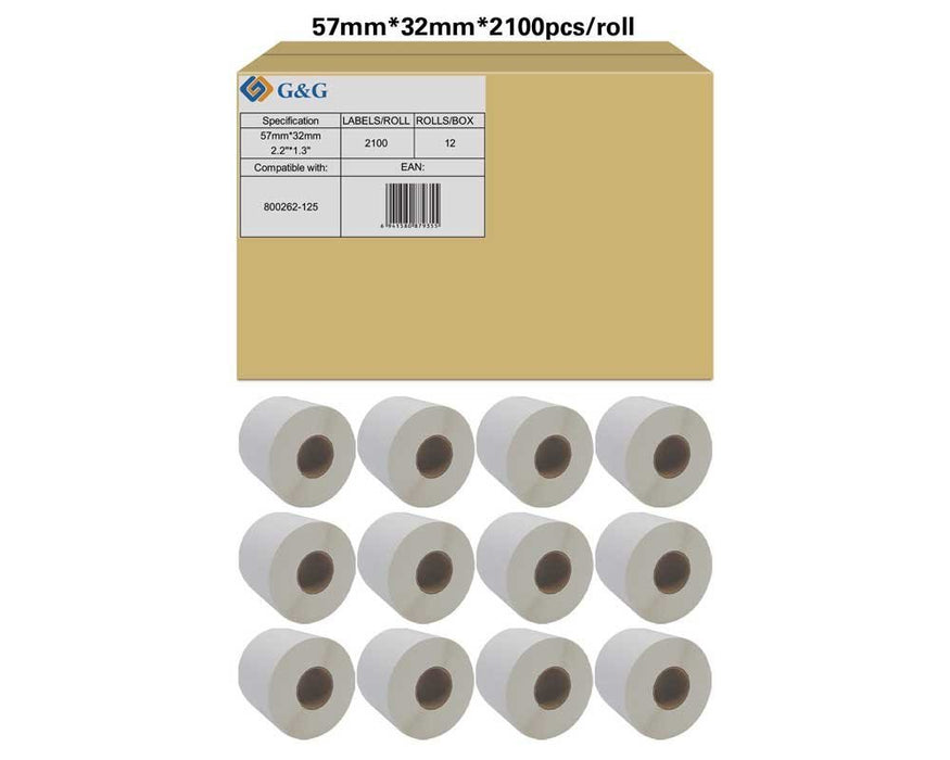 EAN 6941881283974 - G&G 19750 etiqueta de impresora Blanco Etiqueta para impresora autoadhesiva imagen 1