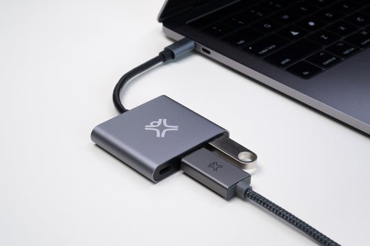 EAN 5453003787136 - XtremeMac XWH-HUB3-13 base para portátil y replicador de puertos Alámbrico USB Tipo C Plata imagen 5