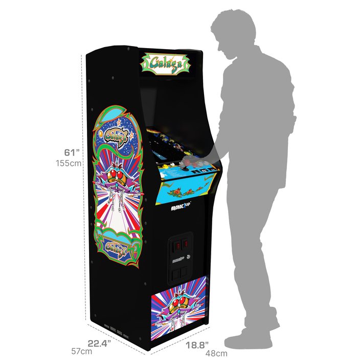 EAN 1210001601604 - Arcade1Up Galaga Deluxe imagen 8