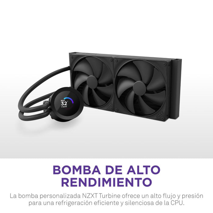 EAN 5056547205199 - NZXT Kraken Plus 240 Procesador Sistema de refrigeración líquida todo en uno 12 cm Negro imagen 3
